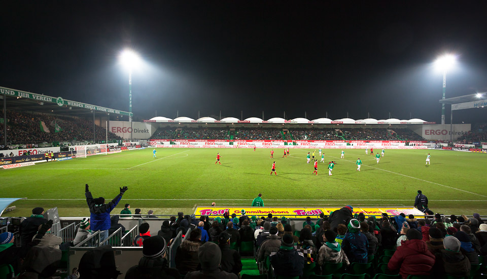 SpVgg Fürth – Leverkusen, Sportpark Ronhof
