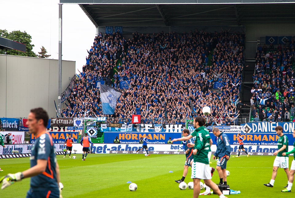 Relegation SpVgg Fürth – Hamburger SV Gästefans