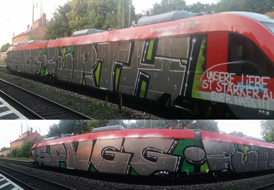 Derby Graffiti Fürth